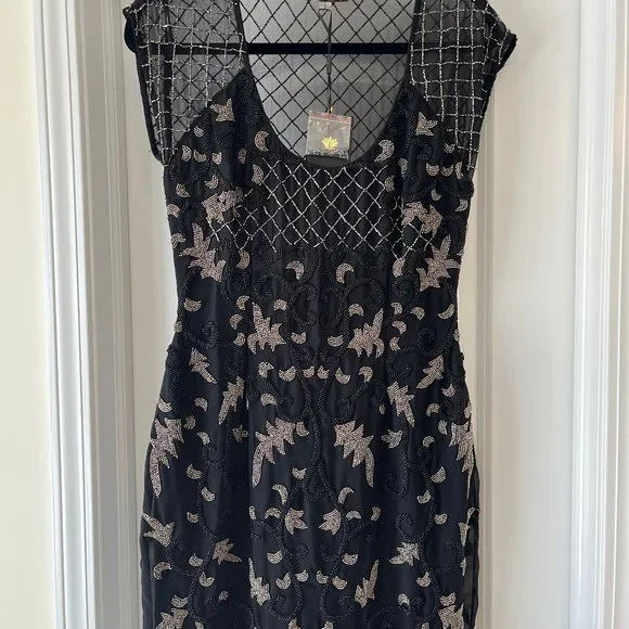 beaded mother of the bride dresses Beaded Royal Blue Fitted Mini Party Dress  Dressesforparty
